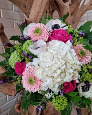 Bouquet rond printemps